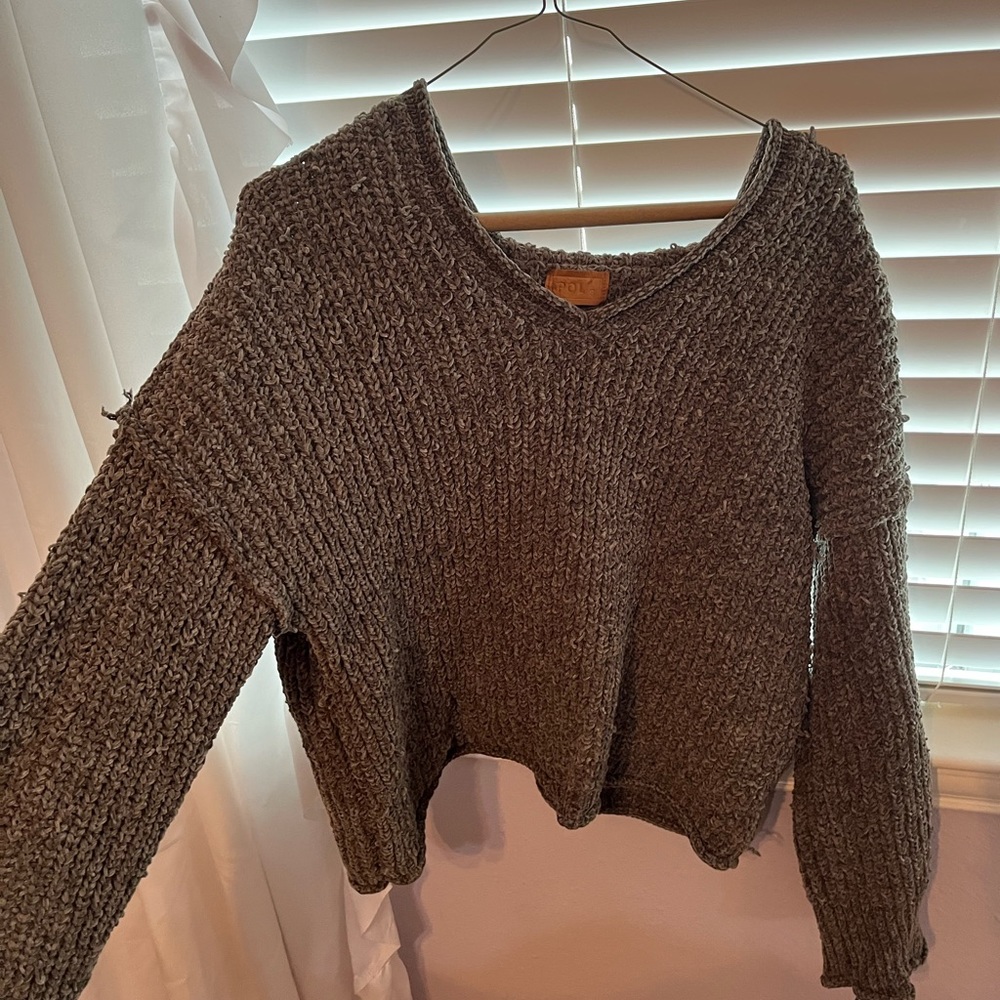 cozy army green hoodie